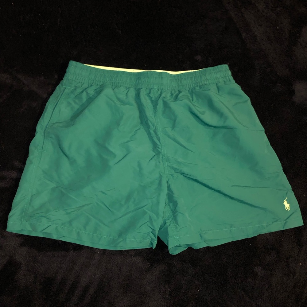 Polo Ralph Lauren Green Swim Trunks